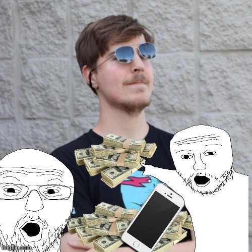 Mr Beast!!! | image tagged in oh wow are you actually reading these tags | made w/ Imgflip meme maker