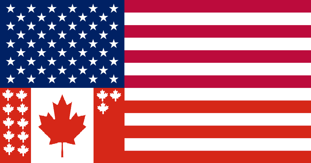 High Quality United States of North Americanada Blank Meme Template