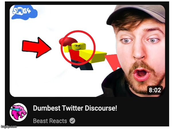 mr beast reacts | image tagged in baller | made w/ Imgflip meme maker