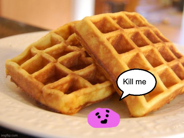 Essay Waffle | Kill me | image tagged in essay waffle | made w/ Imgflip meme maker
