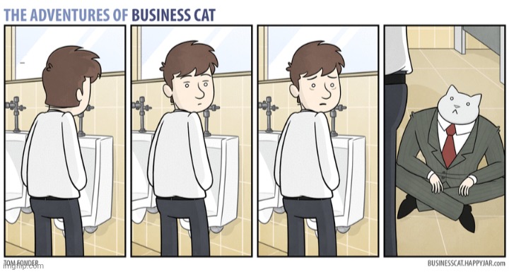 The Adventures of Business Cat #10 | made w/ Imgflip meme maker