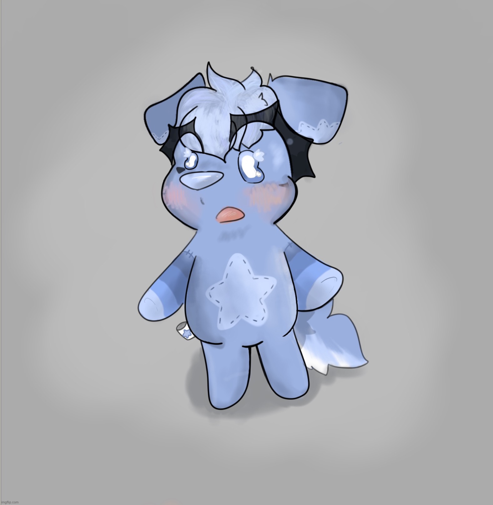 Tried drawing in a chibi style (lemme know what you think) | image tagged in art | made w/ Imgflip meme maker
