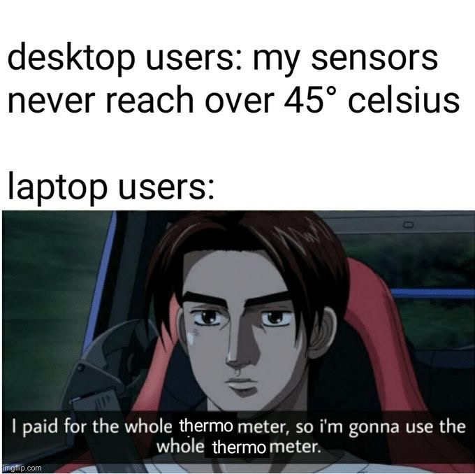 Laptop users be like: | image tagged in memes,funny | made w/ Imgflip meme maker