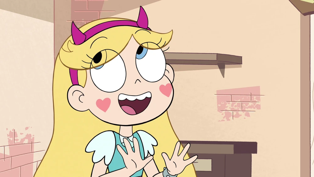 High Quality Star Butterfly 'such a good big bro' Blank Meme Template