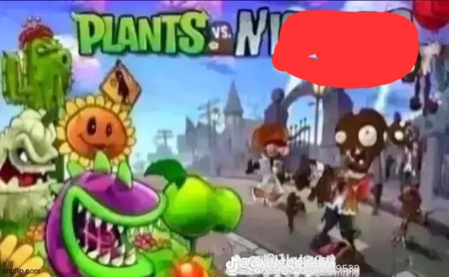 censored a bit to avoid drama | image tagged in plants vs zombies,n word | made w/ Imgflip meme maker