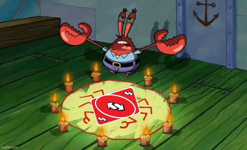 mr crabs summons pray circle | image tagged in mr crabs summons pray circle | made w/ Imgflip meme maker