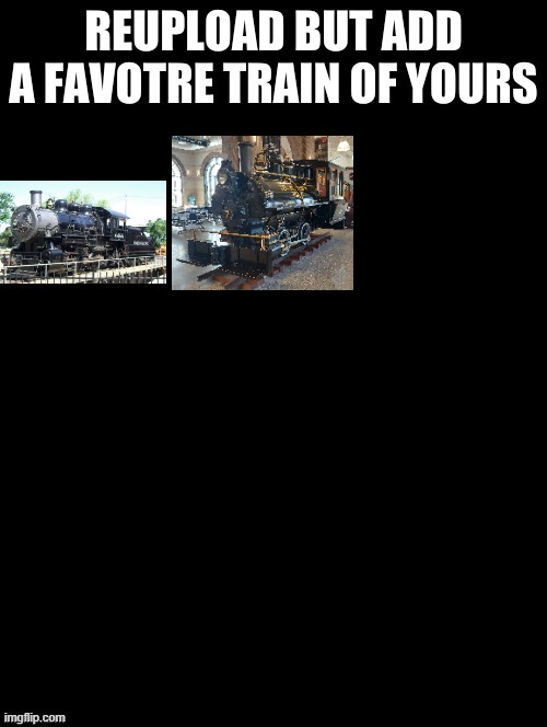 Wayne County Roads № 7 was my pick. Now it's your turn! | image tagged in double long black template,re upload,repost,railfan,goldust24k,trains | made w/ Imgflip meme maker