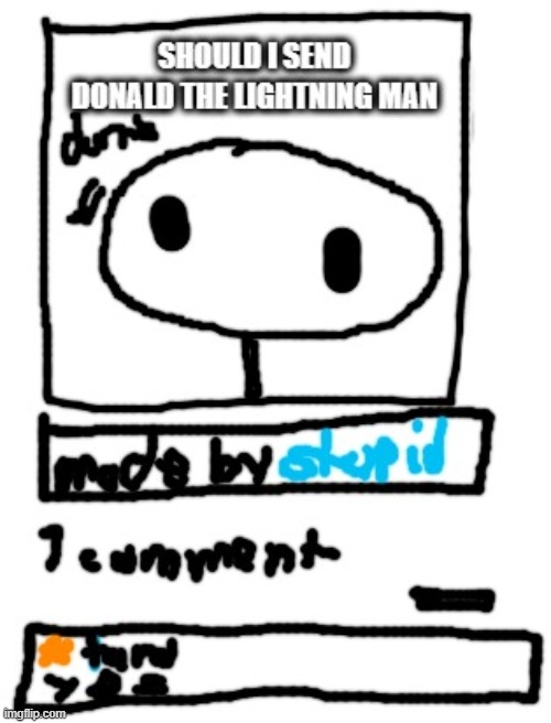 average "should i x" post on msmg | made w/ Imgflip meme maker