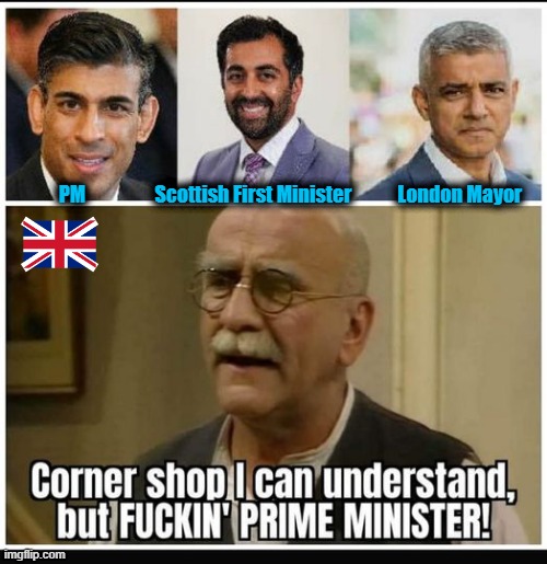 Unbelievable ! | PM                  Scottish First Minister            London Mayor | image tagged in united kingdom | made w/ Imgflip meme maker