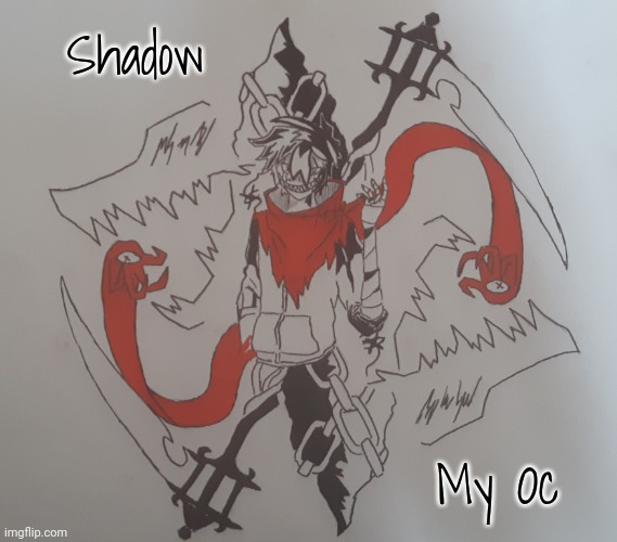 Shadow | Shadow; My Oc | image tagged in shadow | made w/ Imgflip meme maker