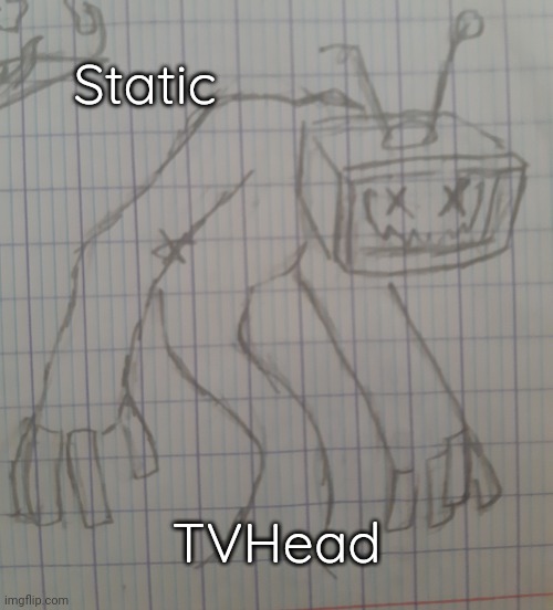 Static TVHead | Static; TVHead | image tagged in static tvhead | made w/ Imgflip meme maker