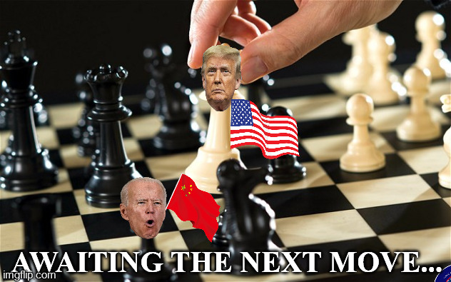 Chess | AWAITING THE NEXT MOVE... | image tagged in chess | made w/ Imgflip meme maker