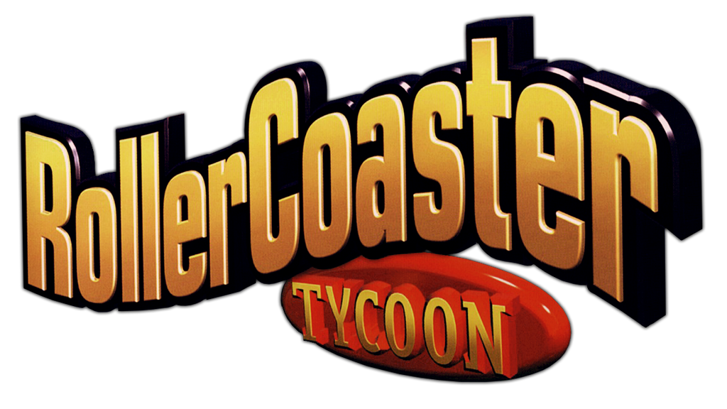 High Quality RollerCoaster Tycoon logo Blank Meme Template
