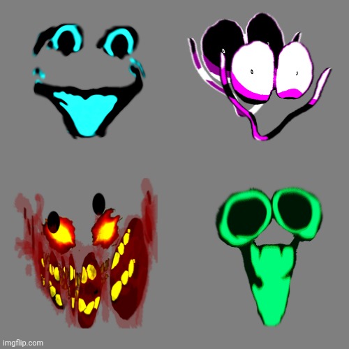If zvardin kept the idea of X entities just being recolors of their original selves | made w/ Imgflip meme maker