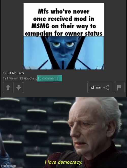 Society | image tagged in memes,i love democracy | made w/ Imgflip meme maker