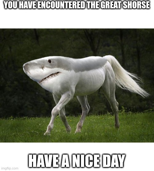 lord i thank you for sunshine,thank you for rain,thank you for joy,and thank you for pain. it's a wonderful dayyyyy | YOU HAVE ENCOUNTERED THE GREAT SHORSE; HAVE A NICE DAY | image tagged in ur mom gay | made w/ Imgflip meme maker