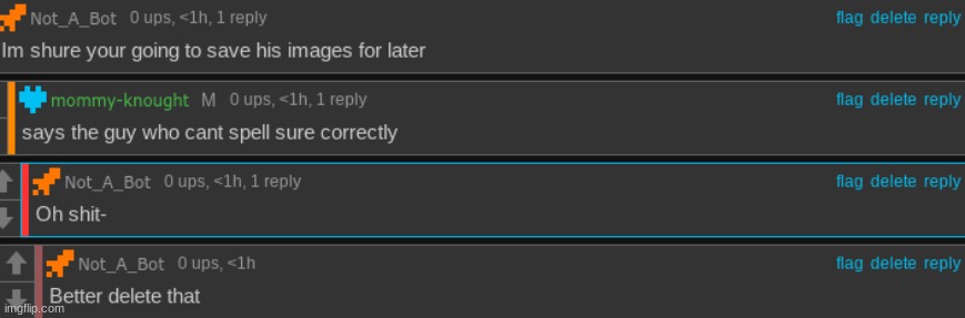 cant delete shit now mf, get posted | made w/ Imgflip meme maker