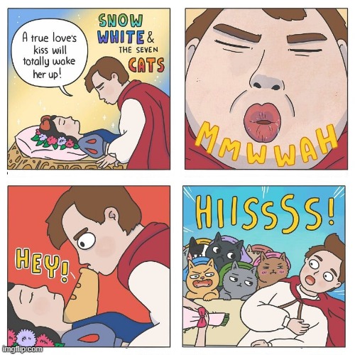 Snow's Cats | image tagged in comics | made w/ Imgflip meme maker
