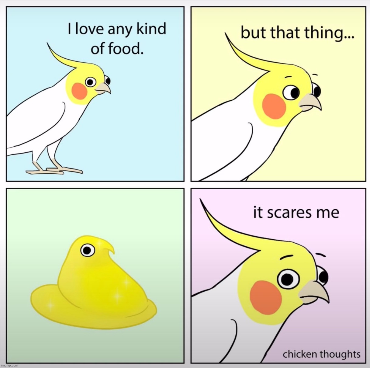 Birb comic: peep | image tagged in birb,comics | made w/ Imgflip meme maker