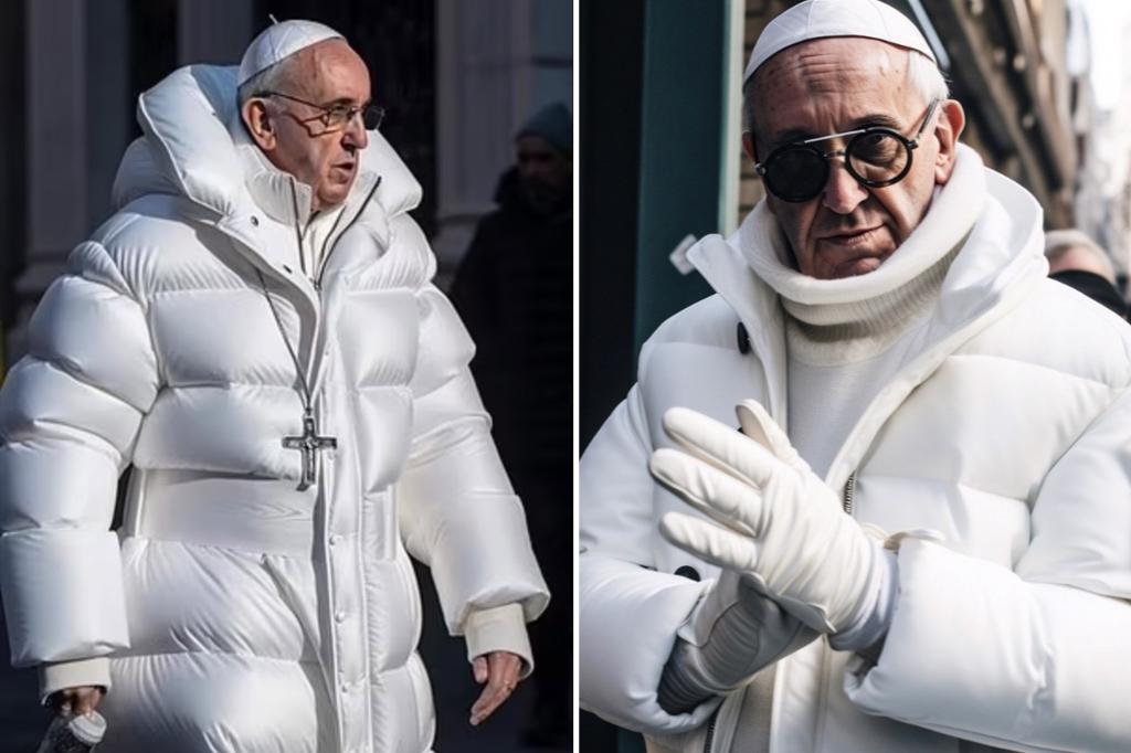 Puffer Pope Francis Blank Meme Template