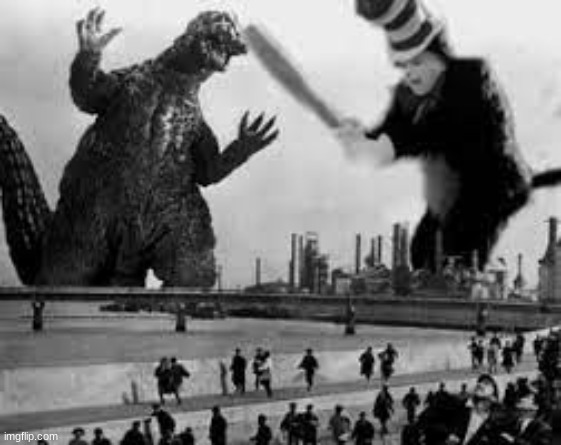 godzilla shitpost | made w/ Imgflip meme maker