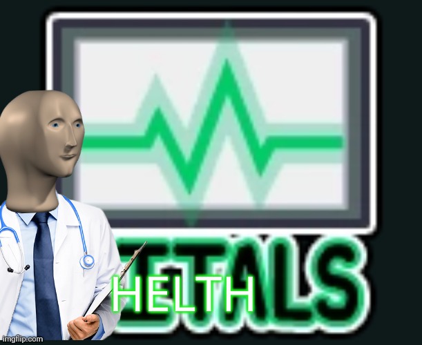 Among Us vitals | HELTH | image tagged in among us vitals | made w/ Imgflip meme maker