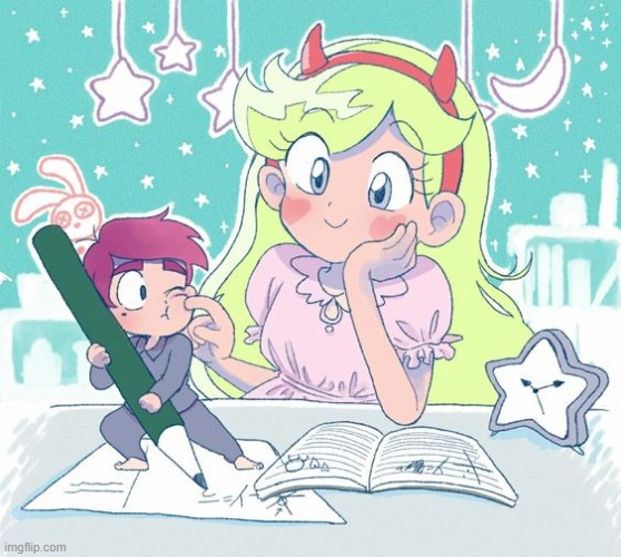 image tagged in starco,star vs the forces of evil | made w/ Imgflip meme maker