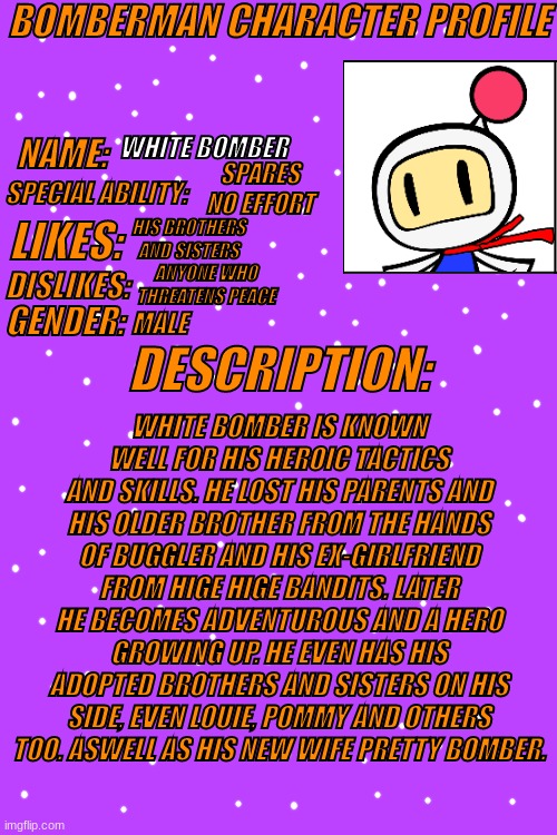 Bomberman  Official Profile