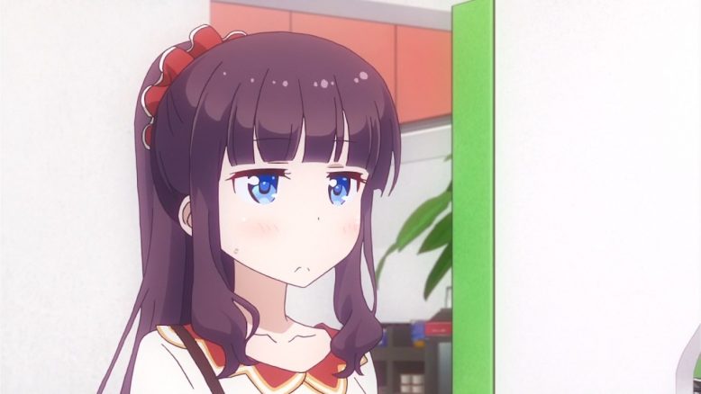 Unamused Anime Girl Blank Meme Template