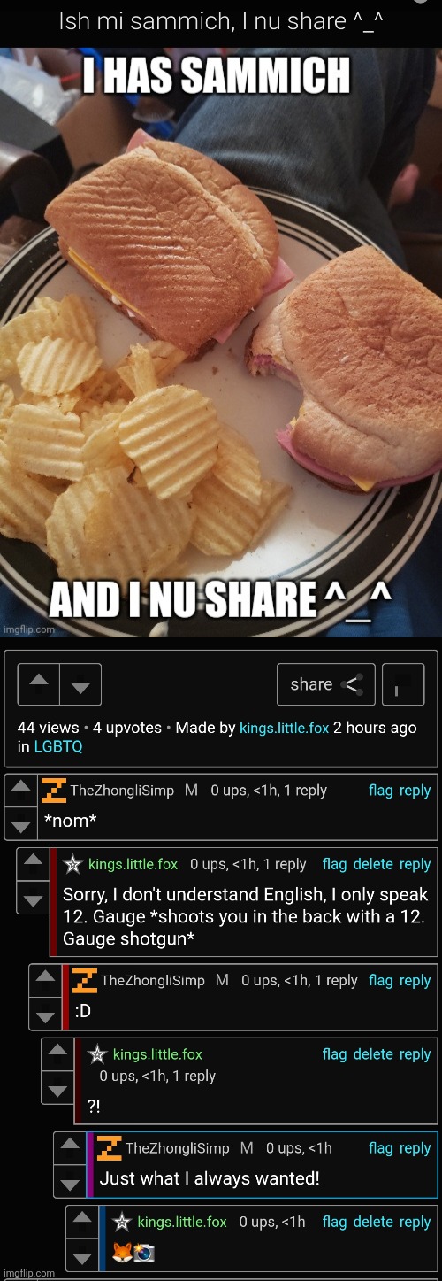 I- | made w/ Imgflip meme maker