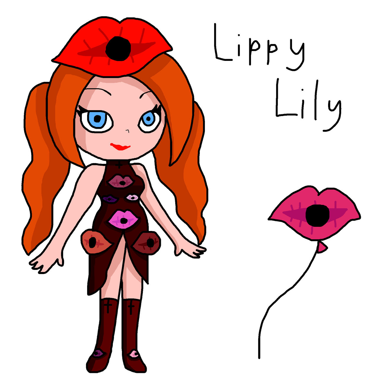 Lippy Lily Blank Meme Template