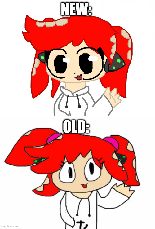 NEW:; OLD: | made w/ Imgflip meme maker