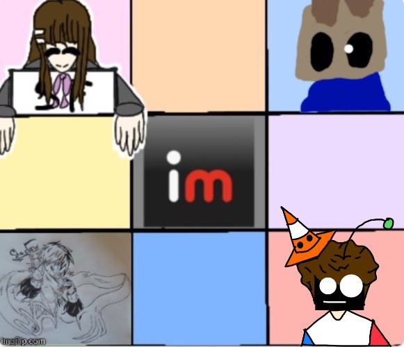 hi | image tagged in drawing | made w/ Imgflip meme maker