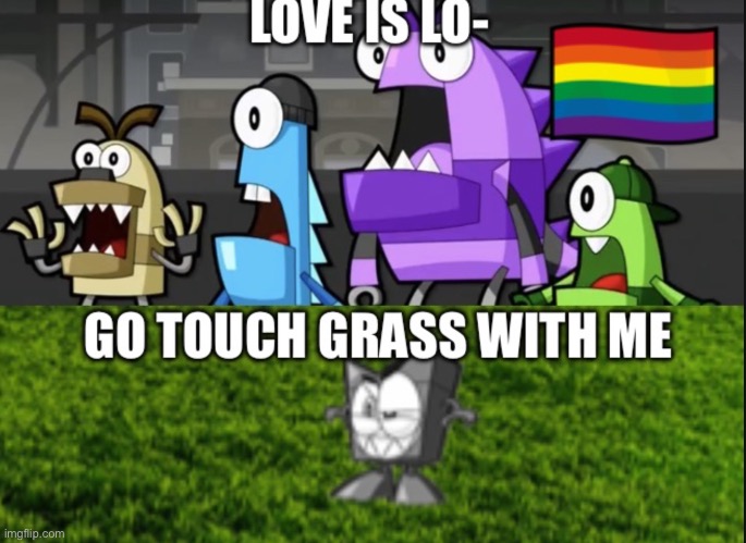 I hate it when name brands say love is love and put random rainbows | image tagged in mixels | made w/ Imgflip meme maker