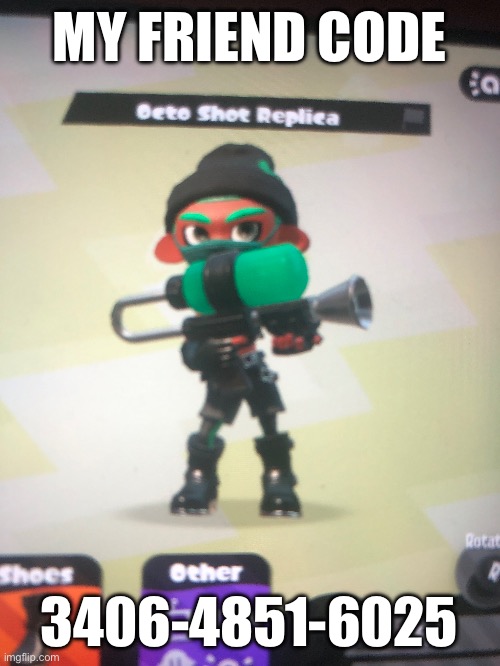 This is what Oliver looks like | MY FRIEND CODE; 3406-4851-6025 | made w/ Imgflip meme maker