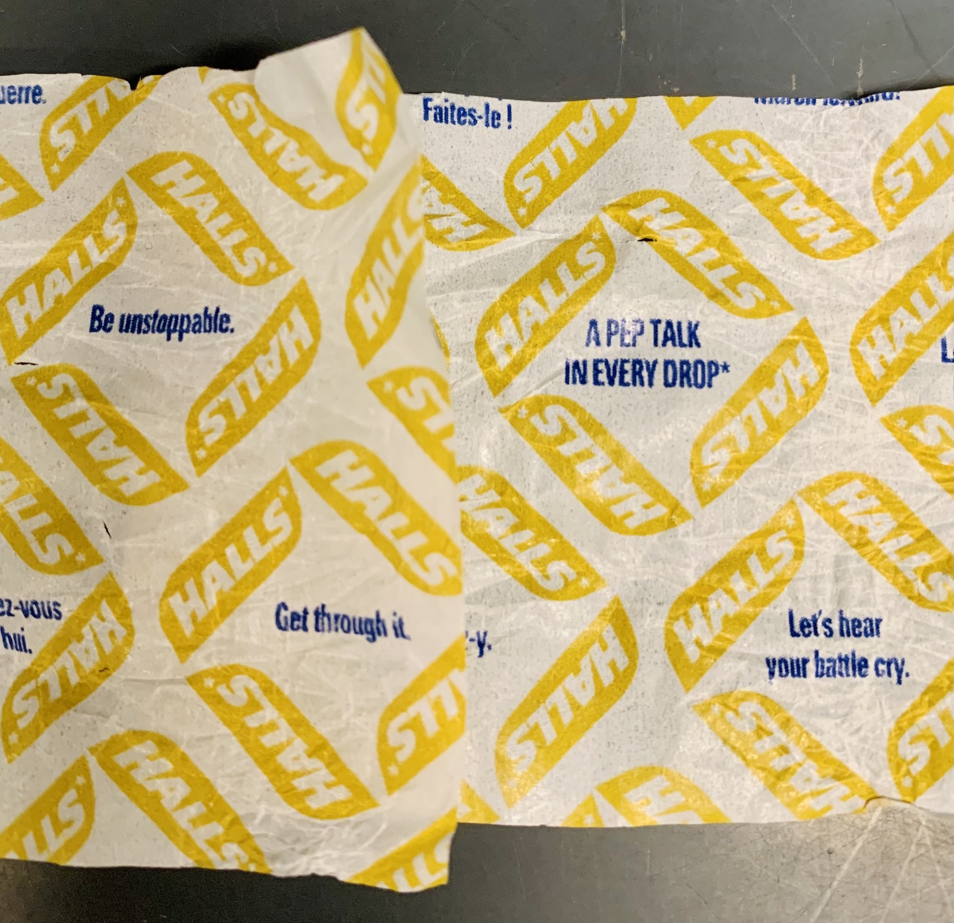 High Quality Cough drop pep talk Blank Meme Template