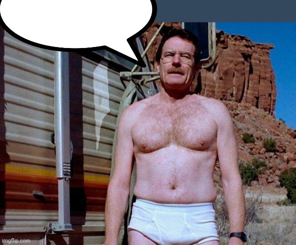 walter white in underwear Imgflip