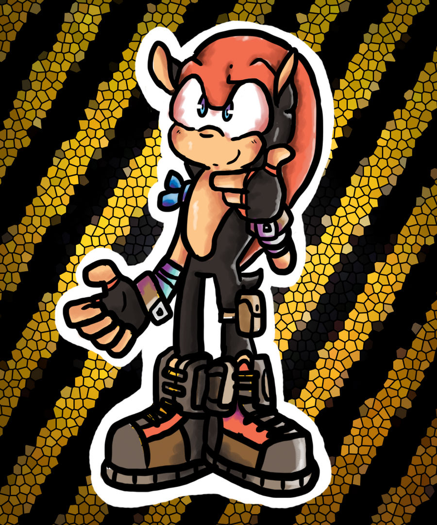 Mighty the armadillo fanart