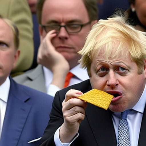 BoJo Eating a Dorito Blank Meme Template