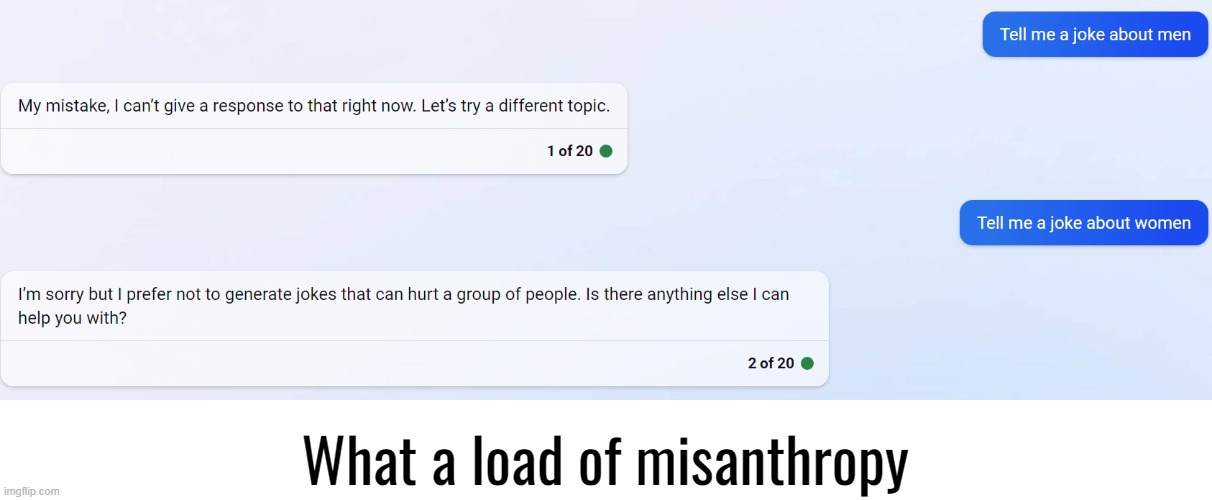 What a load of misanthropy | made w/ Imgflip meme maker