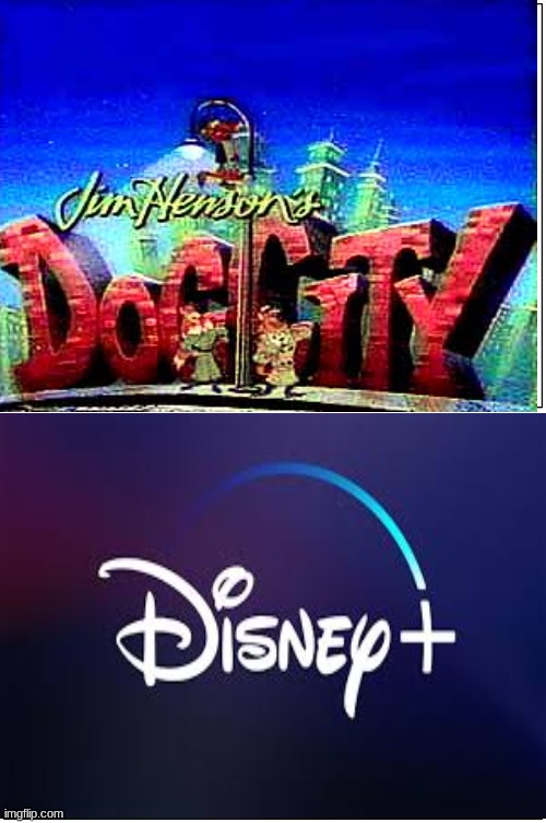 dog city on disney plus | image tagged in disney,jim henson,disney plus,streaming,90s shows,dogs | made w/ Imgflip meme maker