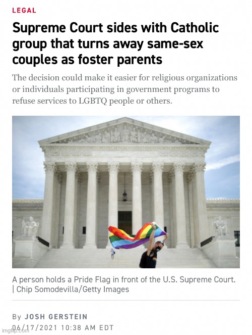 SCOTUS homophobic | image tagged in scotus homophobic | made w/ Imgflip meme maker