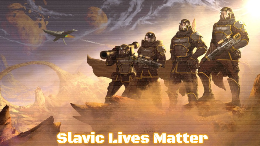 Slavic Helldivers Squad | Slavic Lives Matter | image tagged in slavic helldivers squad,slavic,russo-ukrainian war | made w/ Imgflip meme maker