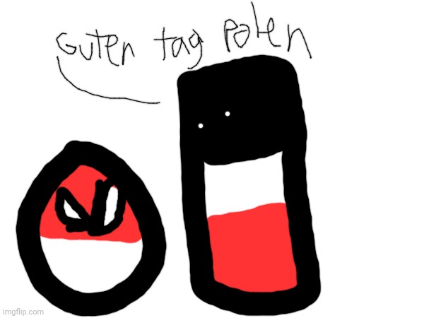 polen mad on reichtangle. countryball art comic | image tagged in polenball | made w/ Imgflip meme maker