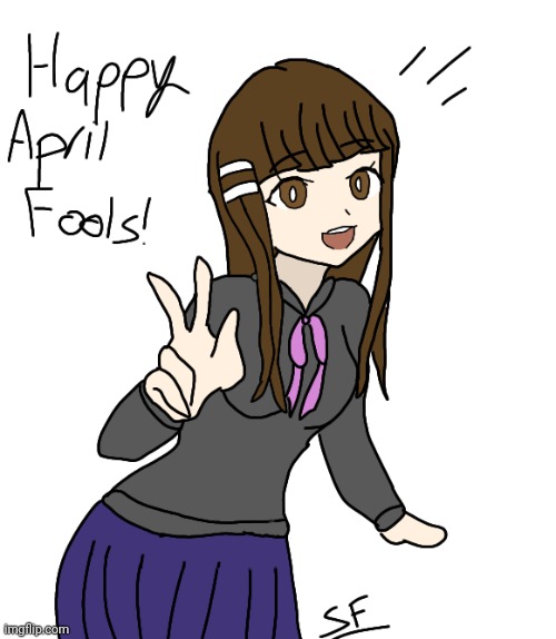 APRIL FOOLS! I made my OC but it looks like anime or smth | made w/ Imgflip meme maker