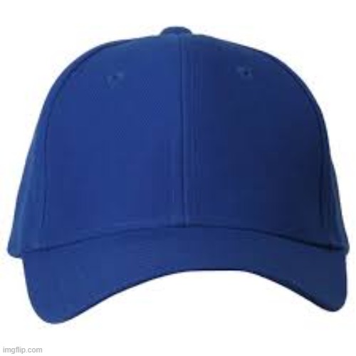 Blue Baseball Cap | image tagged in blue baseball cap | made w/ Imgflip meme maker
