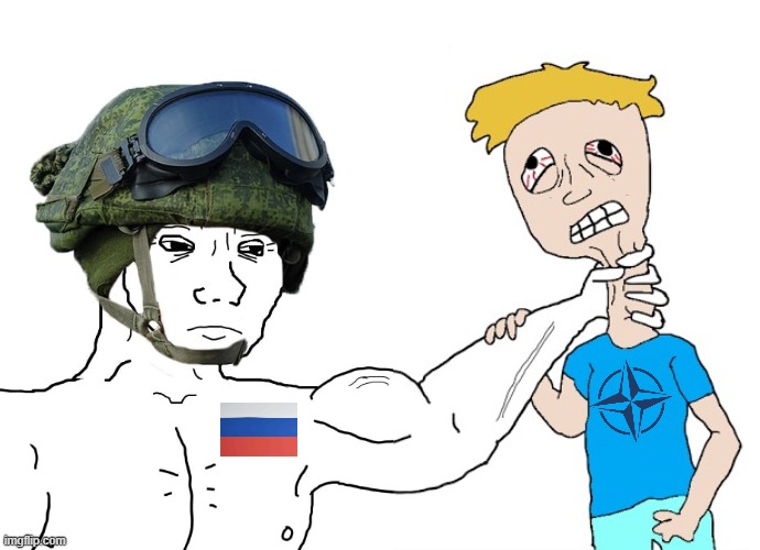 "Russia only has 3 days of ammunition-" | made w/ Imgflip meme maker