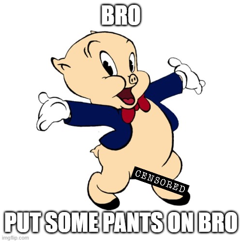 BRO; PUT SOME PANTS ON BRO | made w/ Imgflip meme maker