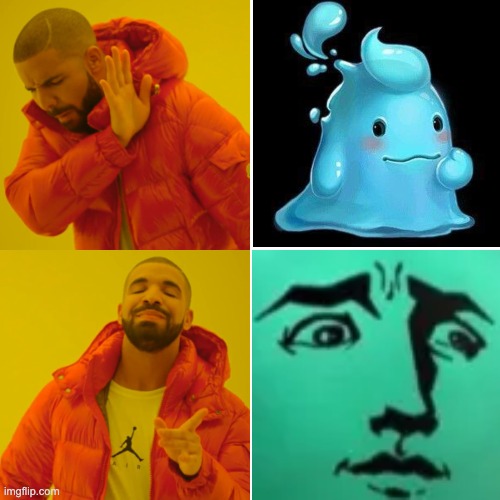 balloon balloon | image tagged in memes,drake hotline bling | made w/ Imgflip meme maker