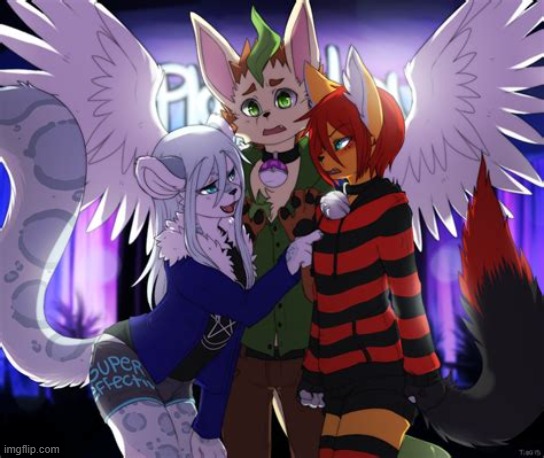 When 2 femboy furries want the same person | image tagged in femboy furries | made w/ Imgflip meme maker
